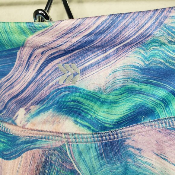 All in Motion Girls Sz L (10/12) Blue/ Pink Tennis Skirt w/ Side Pockets - Picture 4 of 7